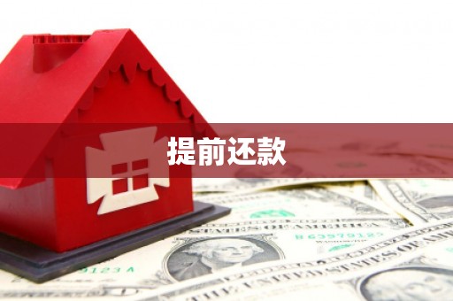 广安提前还款