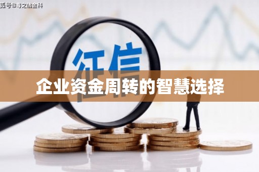 广安企业资金周转的智慧选择