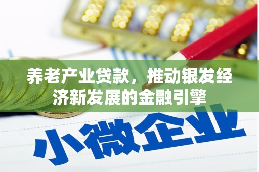 广安养老产业贷款，推动银发经济新发展的金融引擎