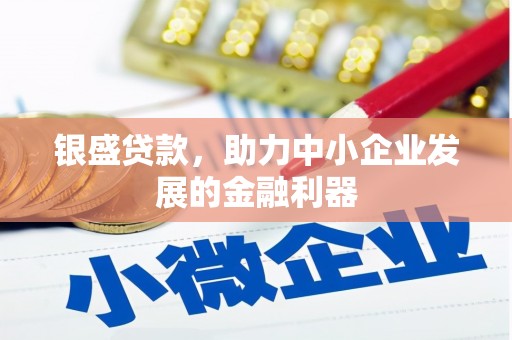 广安银盛贷款，助力中小企业发展的金融利器