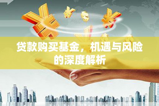 广安贷款购买基金，机遇与风险的深度解析