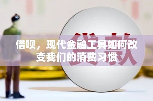 广安借呗，现代金融工具如何改变我们的消费习惯