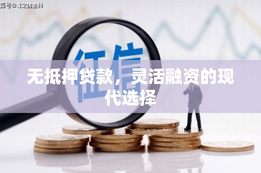 广安无抵押贷款，灵活融资的现代选择