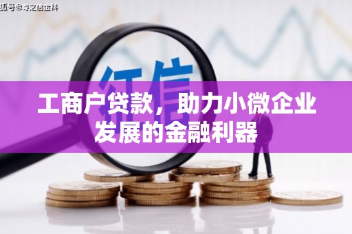 广安工商户贷款，助力小微企业发展的金融利器