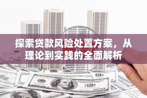 广安探索贷款风险处置方案，从理论到实践的全面解析