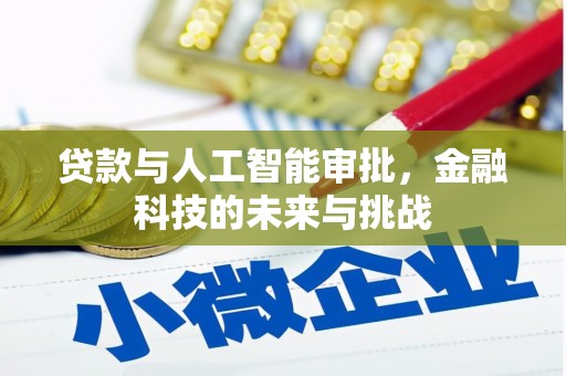 广安贷款与人工智能审批，金融科技的未来与挑战