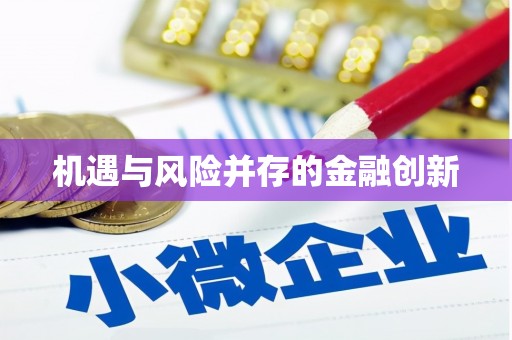 广安机遇与风险并存的金融创新